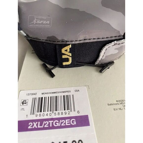 Under Armour UA F8 LE Gold Camo Football Gloves Men’s Sz XL Limited Edition NEW - Picture 10 of 11